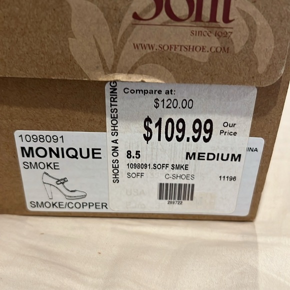 Sofft heels. Great condition worn once, unable to wear heels anymore. - Picture 10 of 11